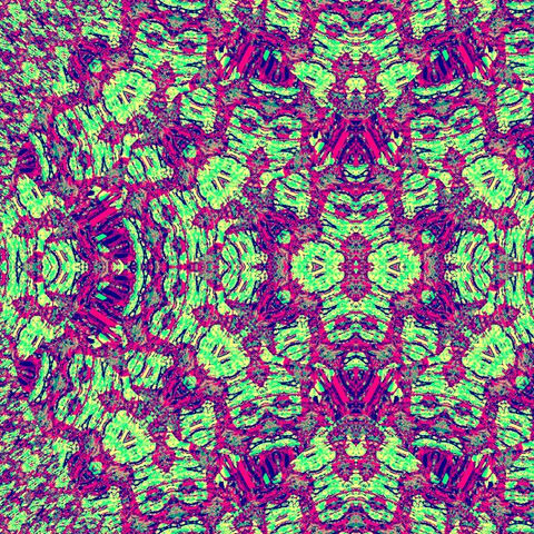 "a psychedelic pattern"