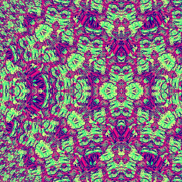 "a psychedelic pattern"